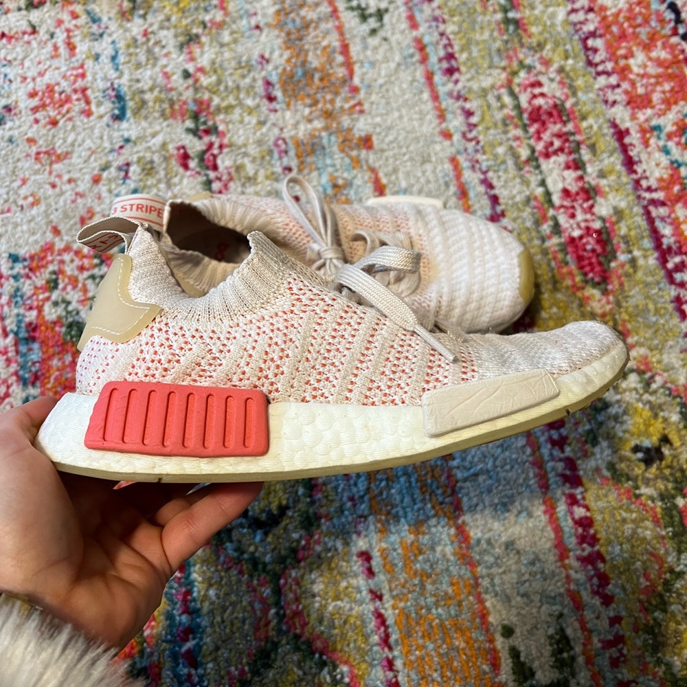 Adidas Boost blush pink shoes, size 5.5